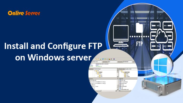 install and Configure FTP on Windows server