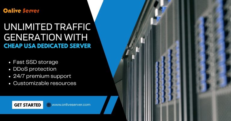 Unlimited Traffic Generation with Cheap USA Dedicated Server